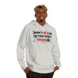 DON'T BRO ME HOODY (BLCK/RED  FONT)