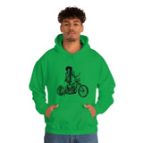 Bad to the Bone Hoody (Blck font)