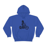 Bad to the Bone Hoody (Blck font)