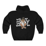 Working on me ( caramel) hoody