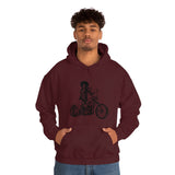 Bad to the Bone Hoody (Blck font)