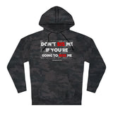 DON'T SIS ME HOODY  (RED/WHITE  FONT)