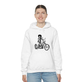 Bad to the Bone Hoody (Blck font)