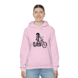 Bad to the Bone Hoody (Blck font)