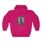 Big Guys Ride Too (Hoody front and back sizes up to 5xl)