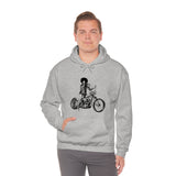 Bad to the Bone Hoody (Blck font)