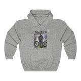 Big Guys Ride Too (Hoody front and back sizes up to 5xl)