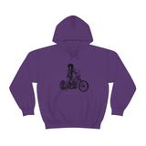 Bad to the Bone Hoody (Blck font)