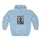 Big Guys Ride Too (Hoody front and back sizes up to 5xl)