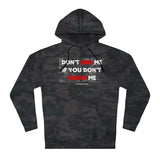DON'T BRO ME HOODY (WHITE/RED  FONT)