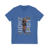 Yes I Ride My Own Curvaceous  V-Neck Tee