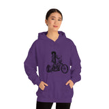 Bad to the Bone Hoody (Blck font)