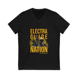 E GLIDE NATION  Ladies V-Neck Tee