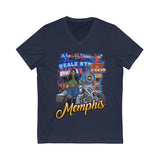 Memphis Couple V-Neck Tee