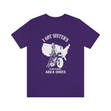 Sister's Area Codes Sports Bike (Unisex Jersey Short)