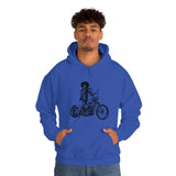 Bad to the Bone Hoody (Blck font)