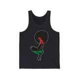 (African Queen) Unisex Jersey Tank