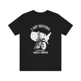Sister's Area Codes Sports Bike (Unisex Jersey Short)