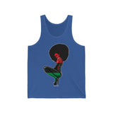(African Queen) Unisex Jersey Tank