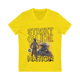Street Glide Sexy ( short Sleeve V-Neck Tee)