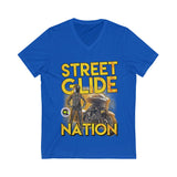 Street Glide Sexy ( short Sleeve V-Neck Tee)