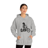 Bad to the Bone Hoody (Blck font)