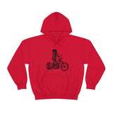 Bad to the Bone Hoody (Blck font)