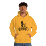 Bad to the Bone Hoody (Blck font)