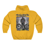 Big Guys Ride Too (Hoody front and back sizes up to 5xl)