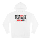 DON'T BRO ME HOODY (BLCK/RED  FONT)