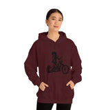 Bad to the Bone Hoody (Blck font)
