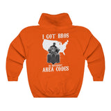 Bros Area Codes (frnt n back)