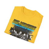 Big Memphis Motorcycles on front Skyline on Back  T-Shirt —