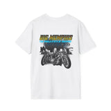 Big Memphis Skyline T-Shirt — Vintage City Seal Tee...Motorcycles on back
