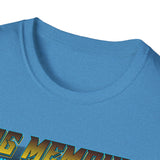 Big Memphis Motorcycles on front Skyline on Back  T-Shirt —