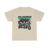 Big Memphis  short sleeve tee bikes on front/logo back