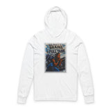 Blue  "Beauty, Brains, Full Tank"  Hoody