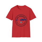 Big Memphis Skyline T-Shirt — Vintage City Seal Tee...Motorcycles on back