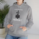 Ladies Sleep Eat Ride Repeat Hoody