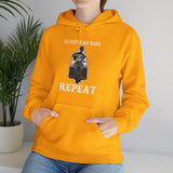 Ladies Sleep Eat Ride Repeat Hoody