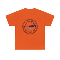 Big Memphis  short sleeve tee bikes on front/logo back