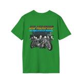 Big Memphis Skyline T-Shirt — Vintage City Seal Tee...Motorcycles on back