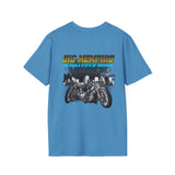 Big Memphis Skyline T-Shirt — Vintage City Seal Tee...Motorcycles on back