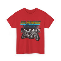 Big Memphis  short sleeve tee bikes on front/logo back