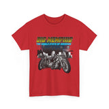 Big Memphis  short sleeve tee bikes on front/logo back