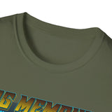 Big Memphis Motorcycles on front Skyline on Back  T-Shirt —