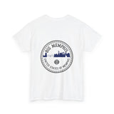 Big Memphis  short sleeve tee bikes on front/logo back