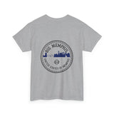 Big Memphis  short sleeve tee bikes on front/logo back