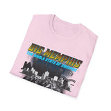 Big Memphis Motorcycles on front Skyline on Back  T-Shirt —