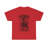 She Rides Sportsbike Unisex Tee